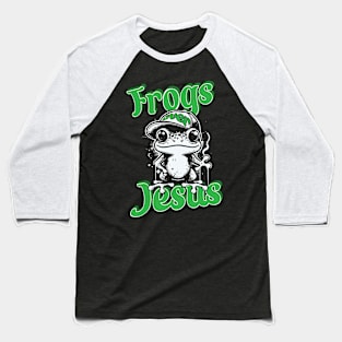 Frogs Over Jesus Baseball T-Shirt